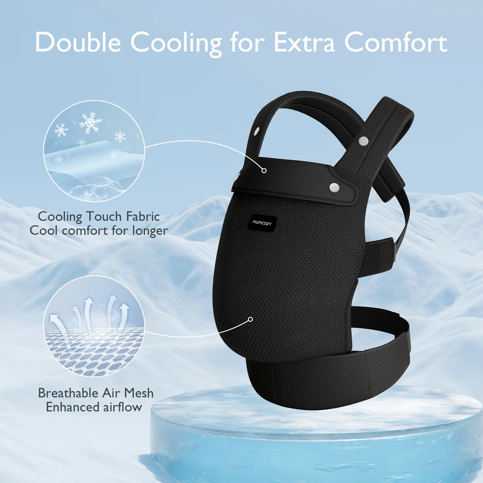 PureHug Nosidełko dla Dzieci - Ergonomiczne, Wygodne i Lekkie - Image 36