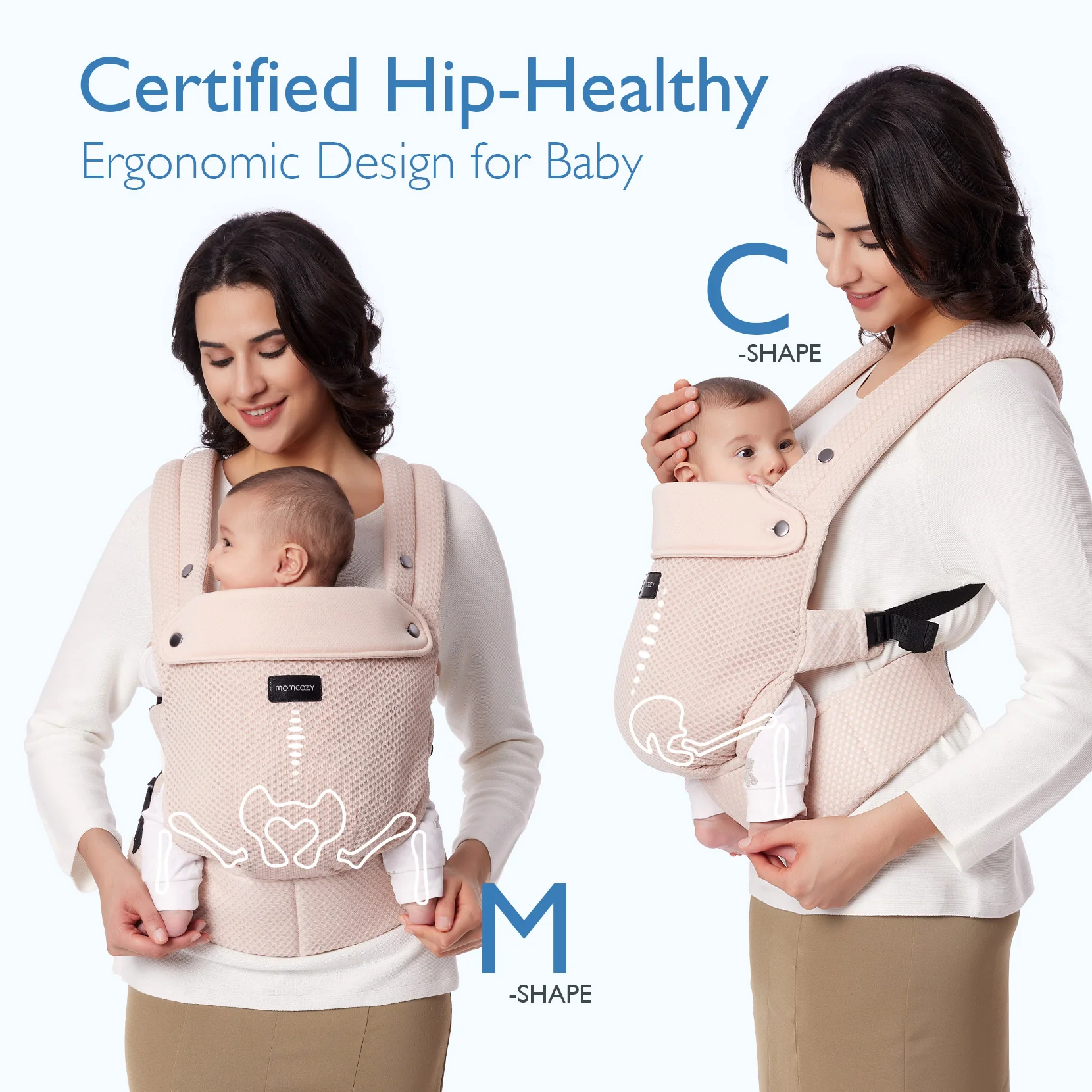 PureHug Nosidełko dla Dzieci - Ergonomiczne, Wygodne i Lekkie - Image 41