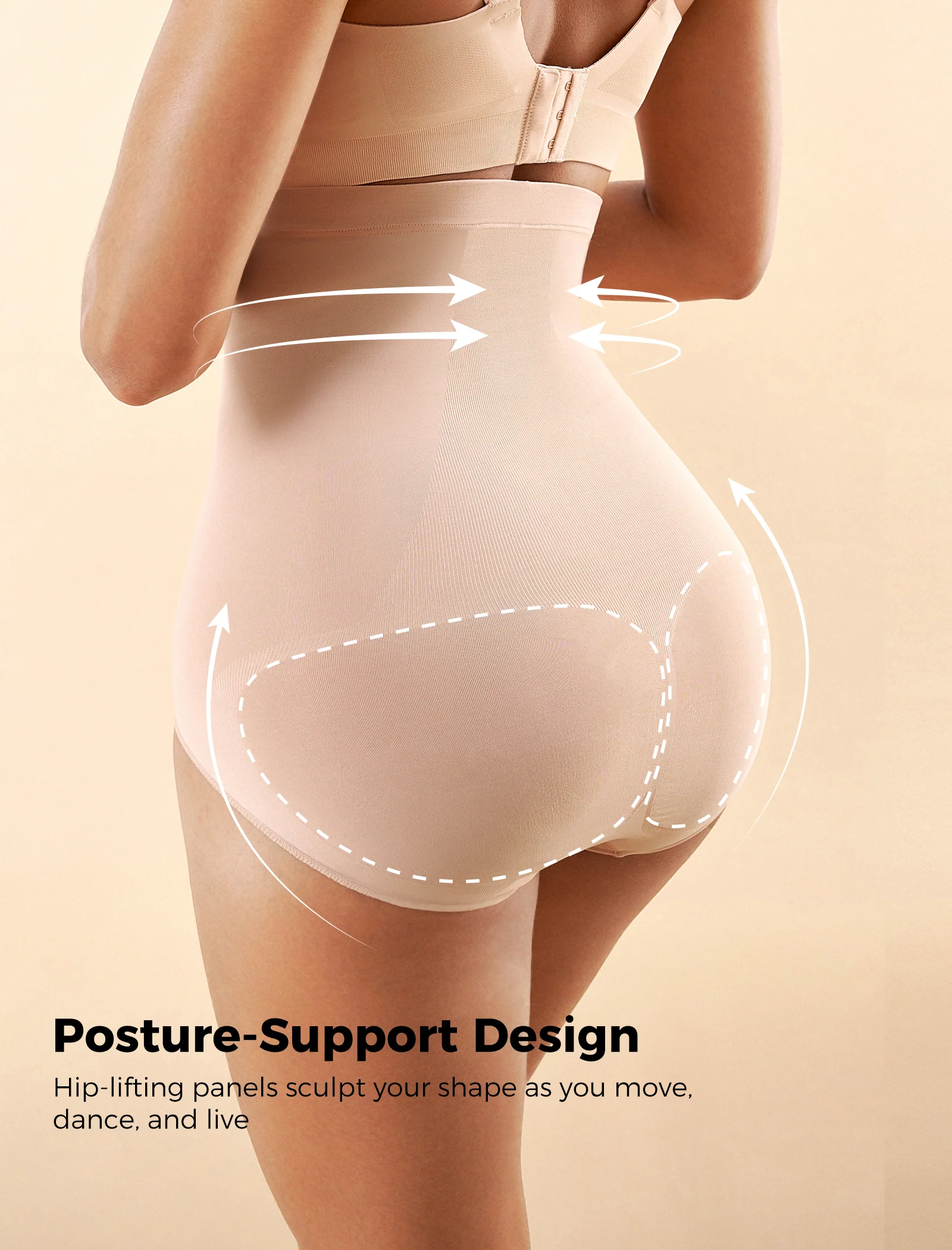 Momcozy Bezszwowe Majtki Modelujące Brzuch – Połóg i Codzienne Noszenie - Image 4