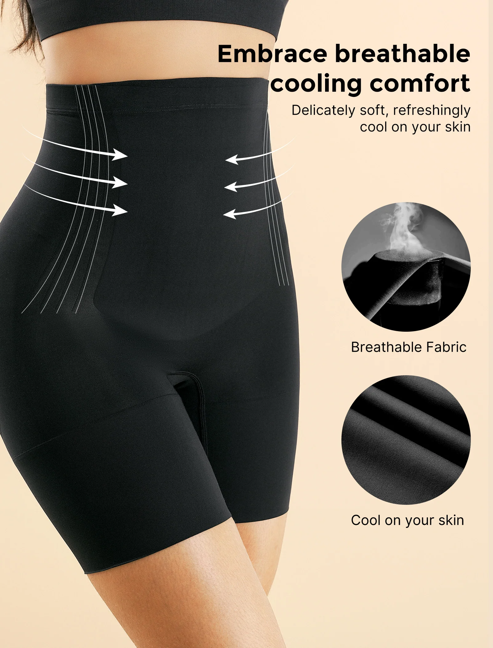 Momcozy Bezszwowe Szorty Modelujące Brzuch – Połóg i Codzienne Noszenie - Image 9
