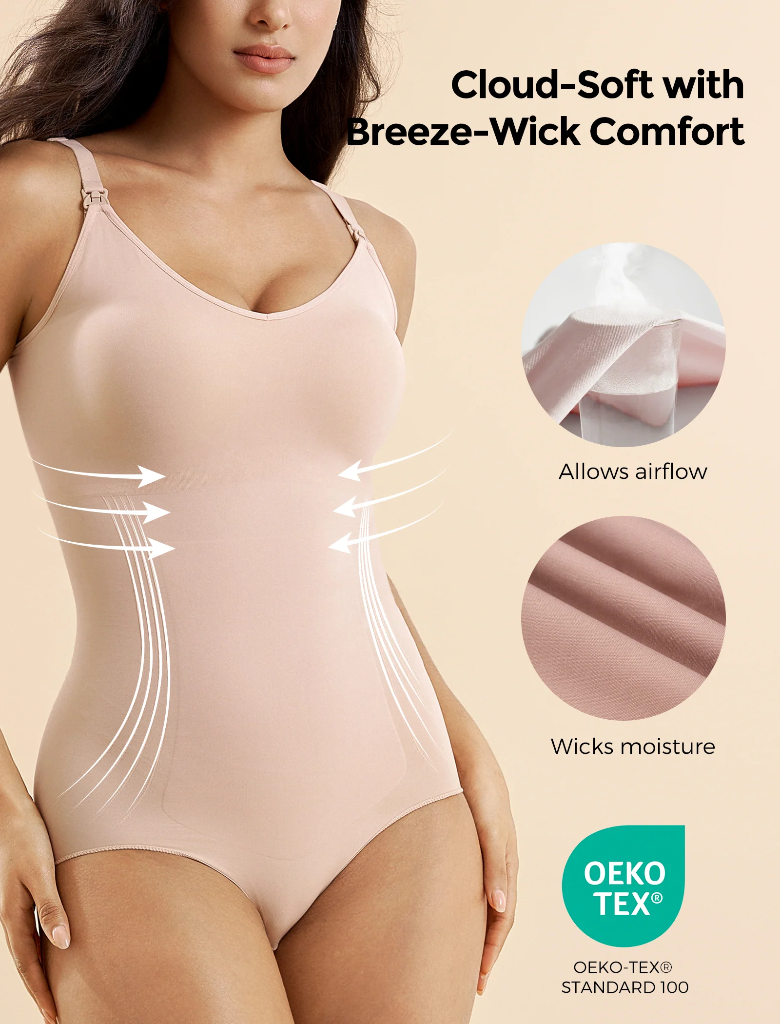 Momcozy Body Modelujące – Połóg i Codzienne Noszenie - Image 12