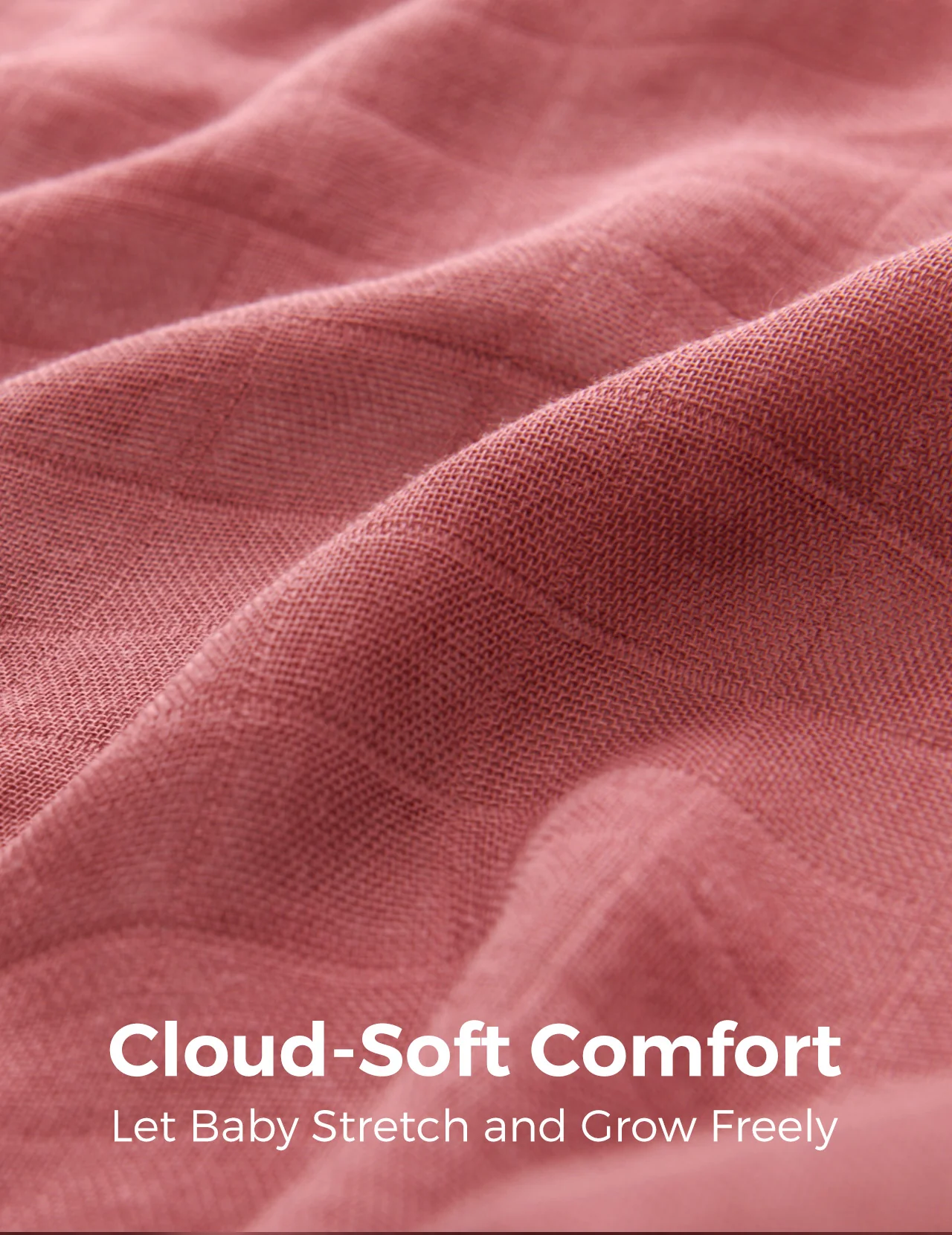 Momcozy Softness Swaddle Koce - Purple Flower (2 paczki) - Image 6