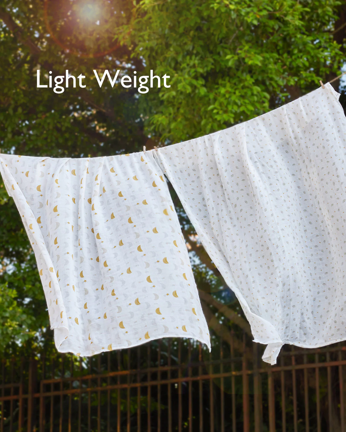 Momcozy Muślin Swaddle Baby Koce, 4 paczki - Image 10