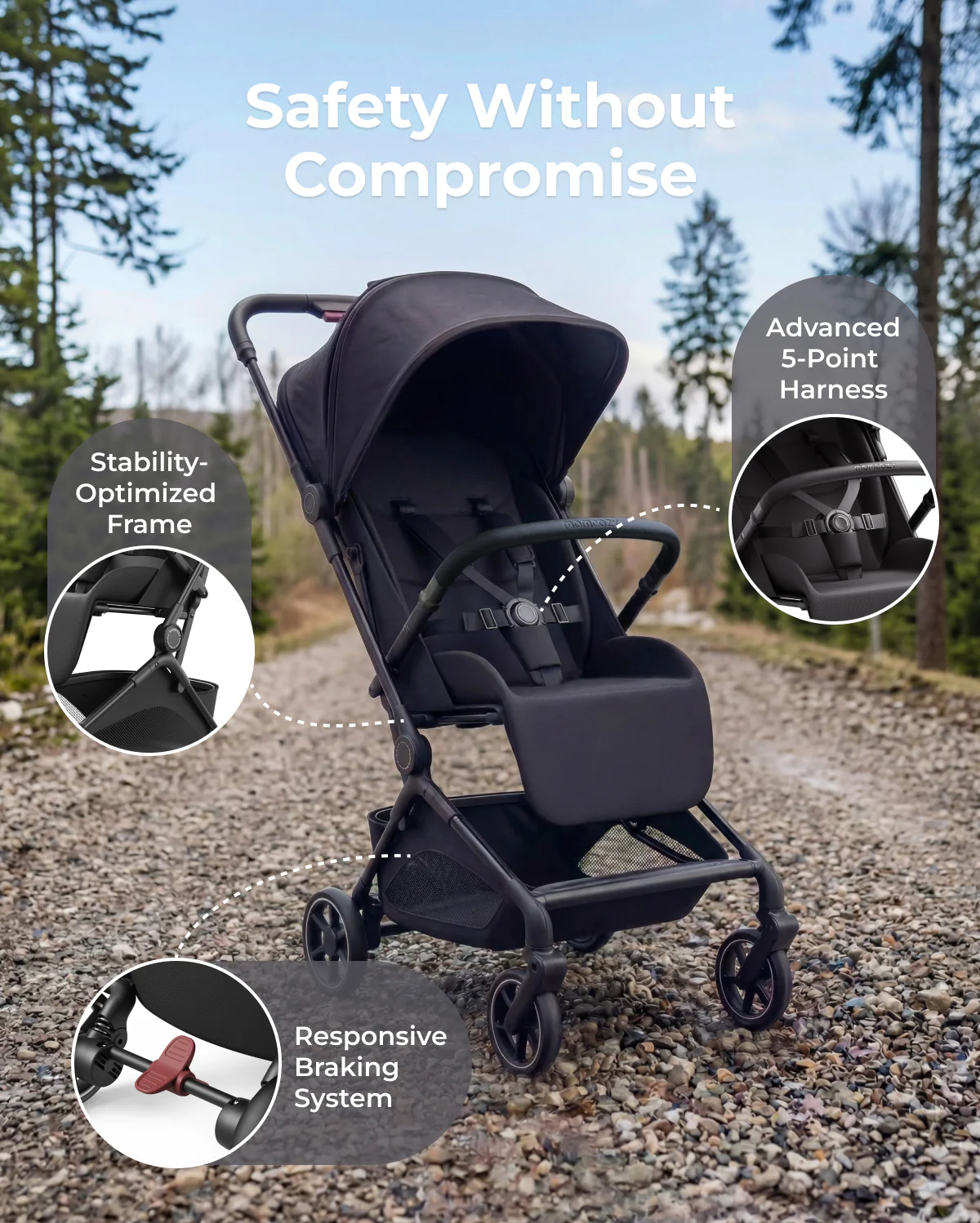 Momcozy Changego Baby Stroller - Image 6