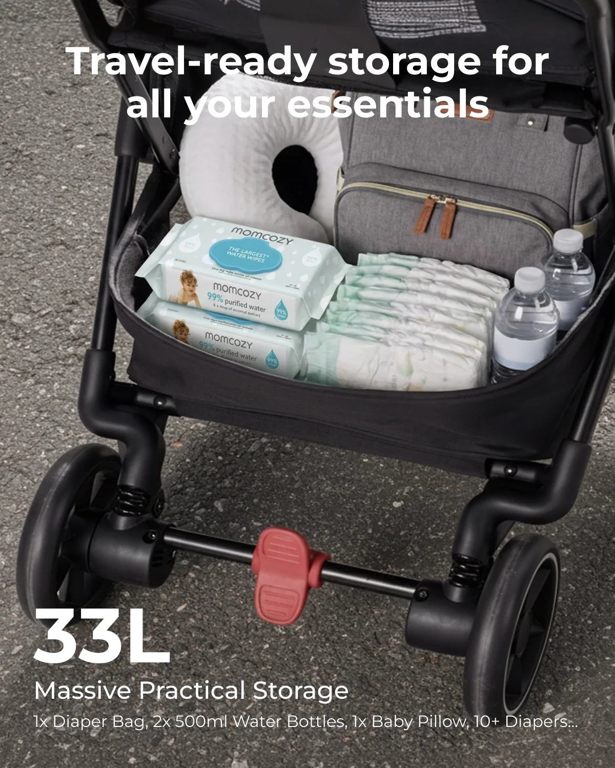 Momcozy Changego Baby Stroller - Image 9