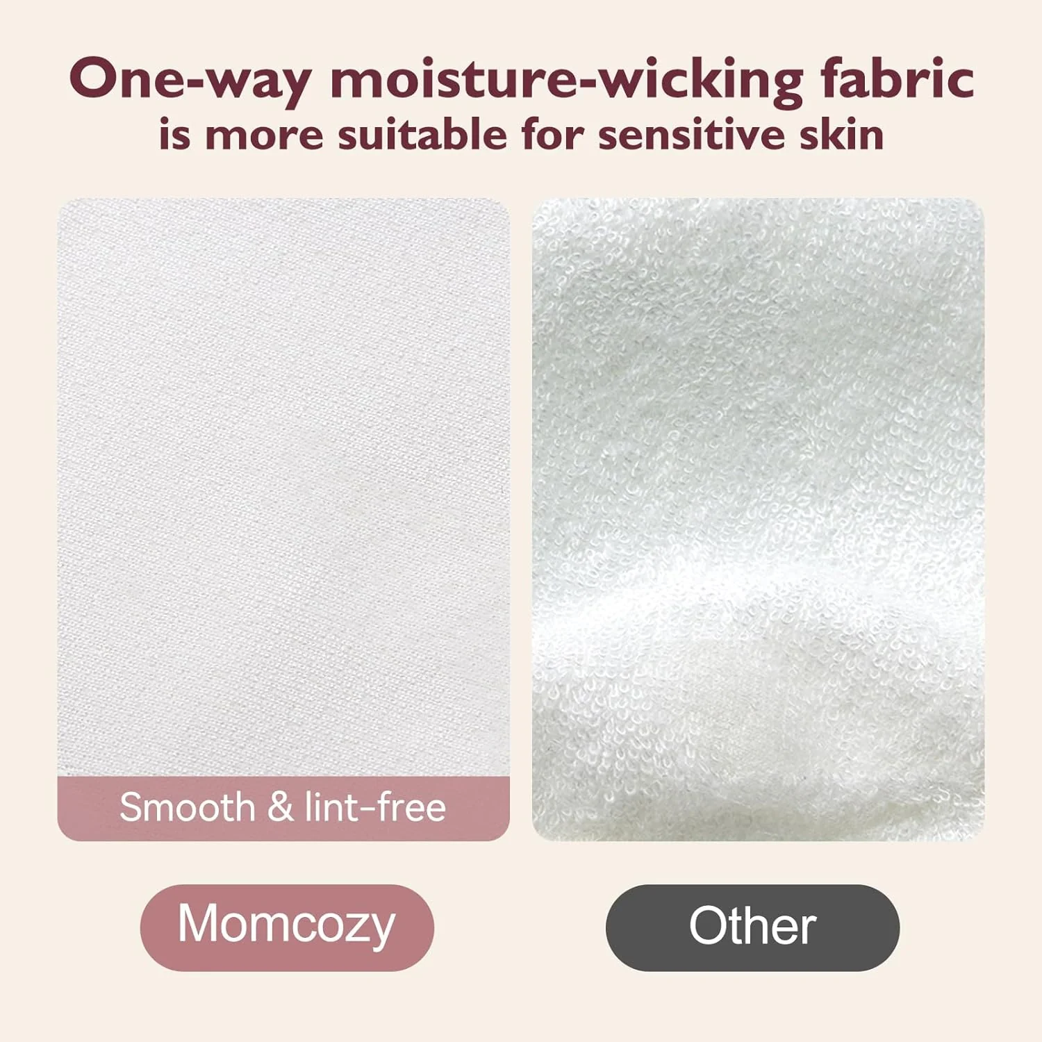 Momcozy Wielorazowe Wkładki Laktacyjne - 14 Sztuk - Image 3