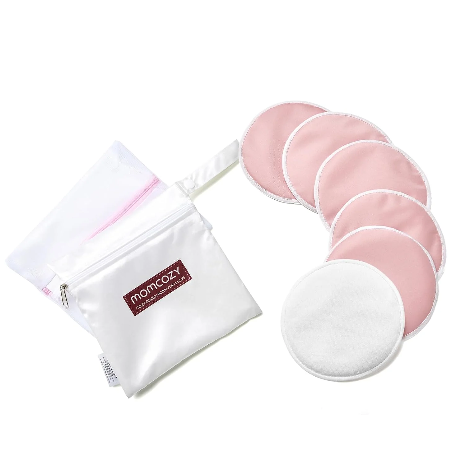 Momcozy Wielorazowe Wkładki Laktacyjne - 14 Sztuk - Image 7