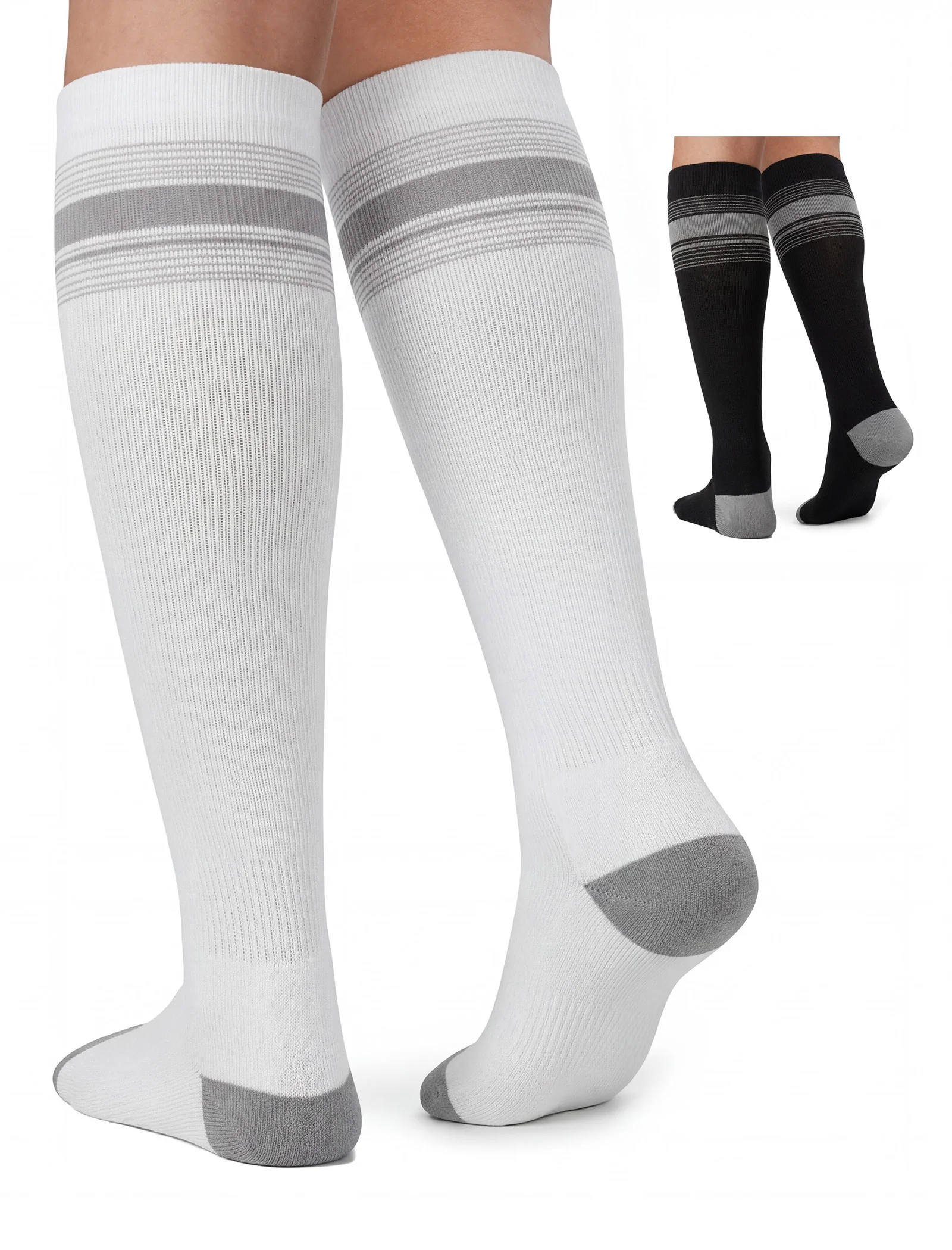 Momcozy Medical Socks 20-30mmHg 2 Pairs - Image 3