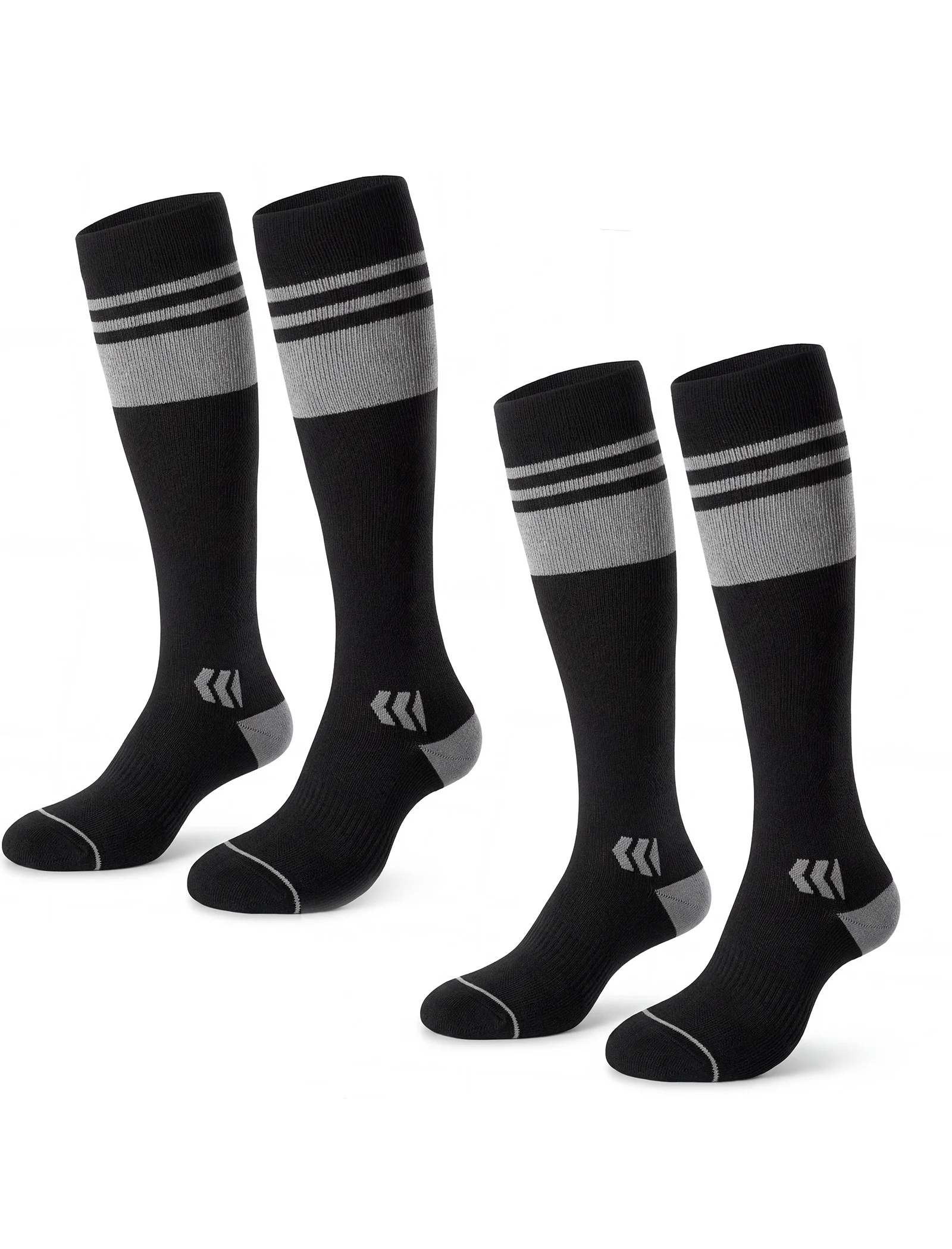 Momcozy Wide Calf Compression Socks 20-30mmHg for Sports 2 Pairs - Image 4