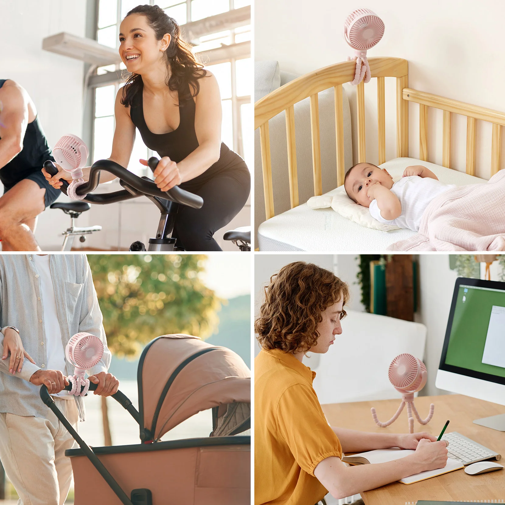 Outing Bundle: ChangeGo Baby Stroller and Handheld Cooling Fan - Image 10