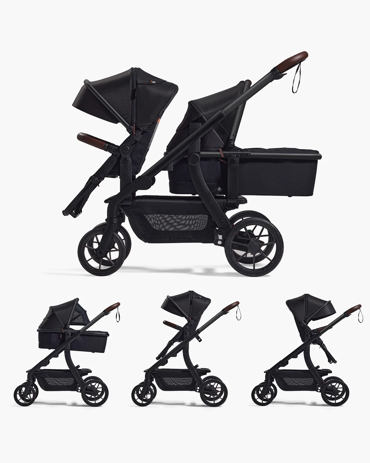 Outing Bundle: Momcozy ChangeGo Baby Stroller & Stroller Organizer with Cup Holders - Image 4
