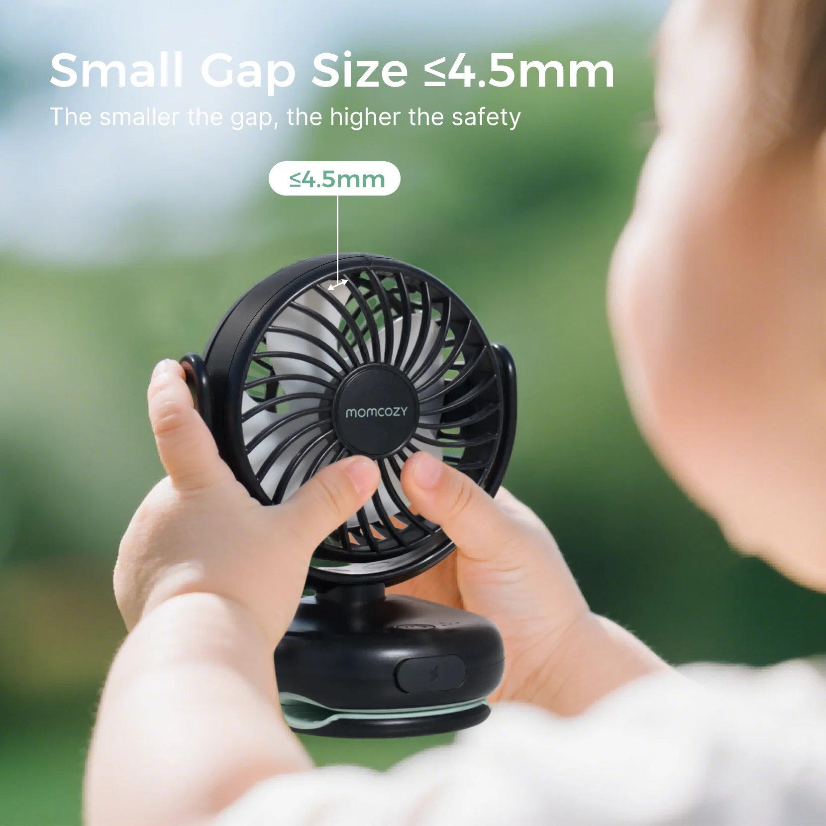 Momcozy Clip-On 4-Speed Stroller Fan - Image 7