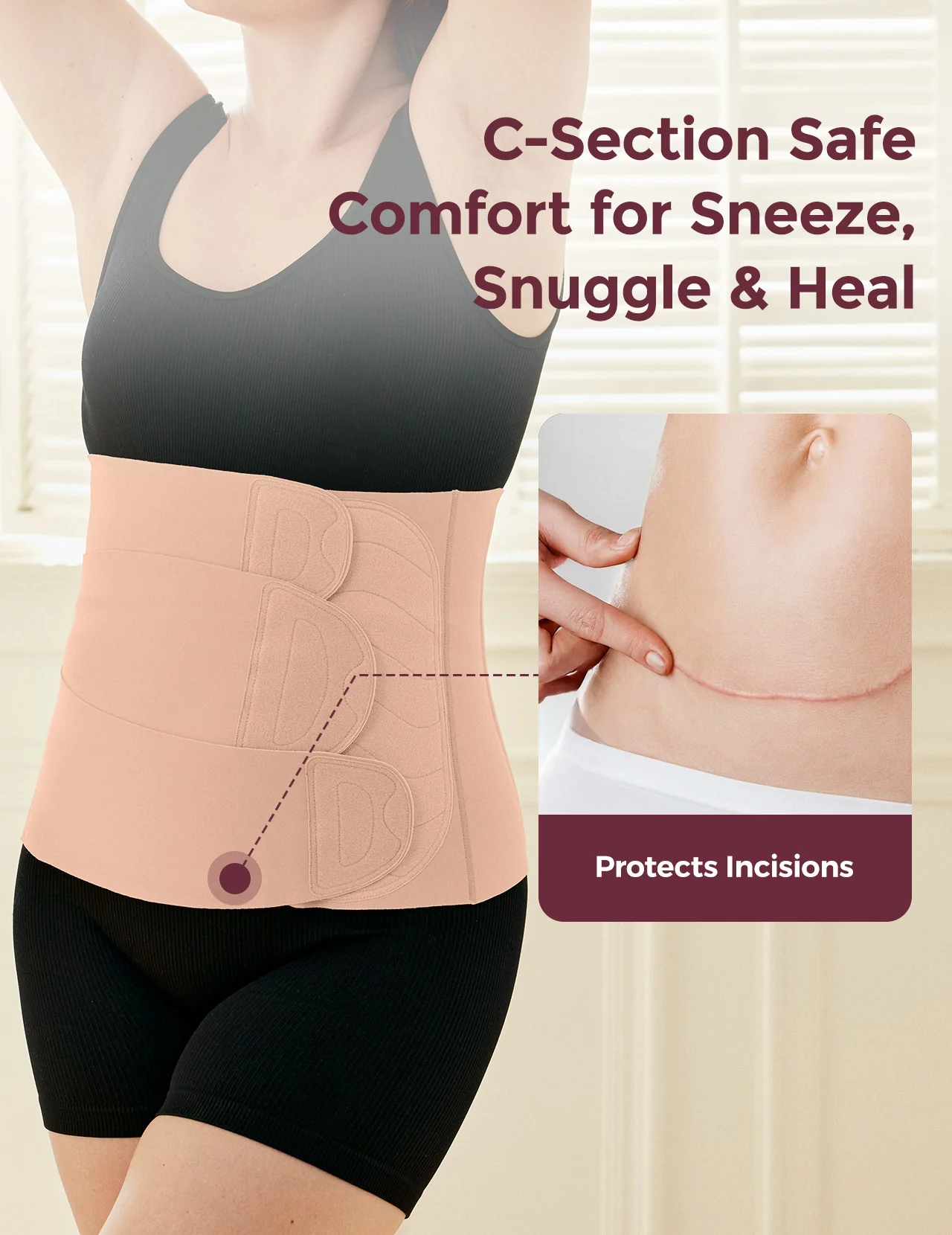 Momcozy Ergowrap™ Pas Poporodowy - Image 67