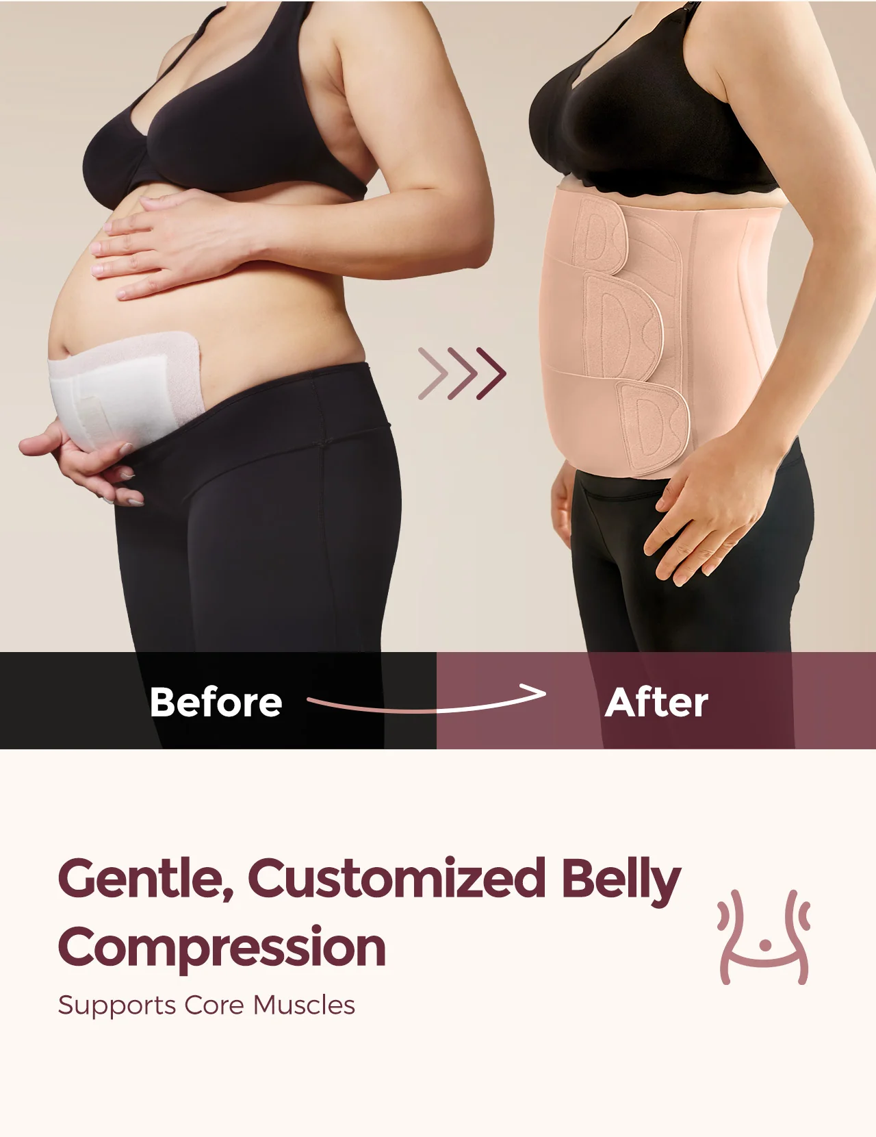 Momcozy Ergowrap™ Pas Poporodowy - Image 63