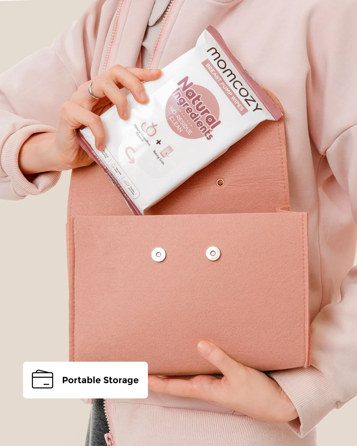 Pumping Essentials Bundle: Breast Pump Wipes, Reusable Breast Pads & Milk Storage Bags - Image 7