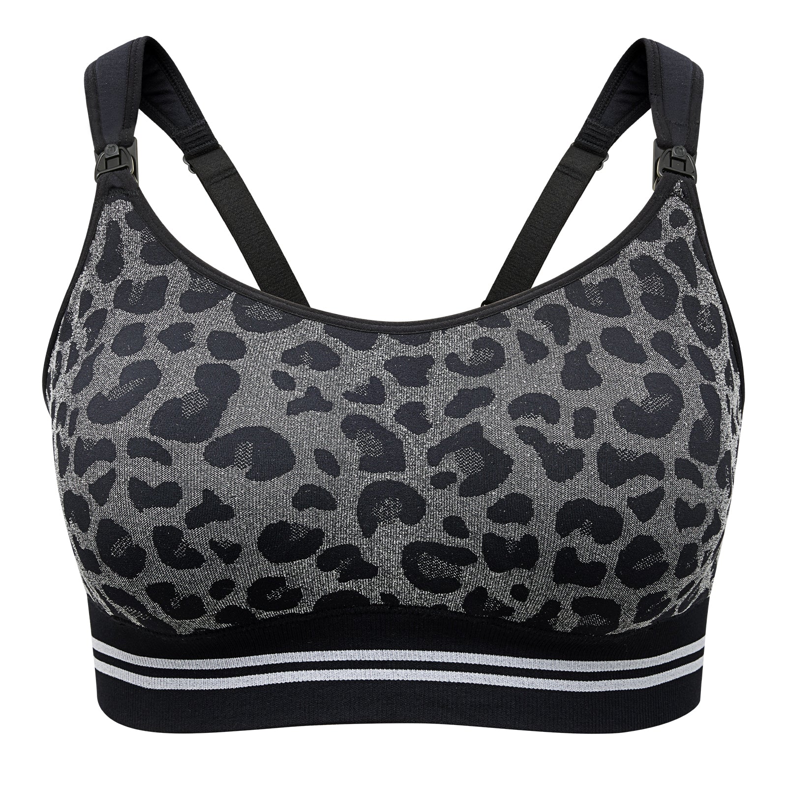 Ultra Soft Seamless Nursing Bra YN21 & DEX - 4-in-1 Hands Free Seamless Stretch Fabric Pumping Bra Bundle - Image 8