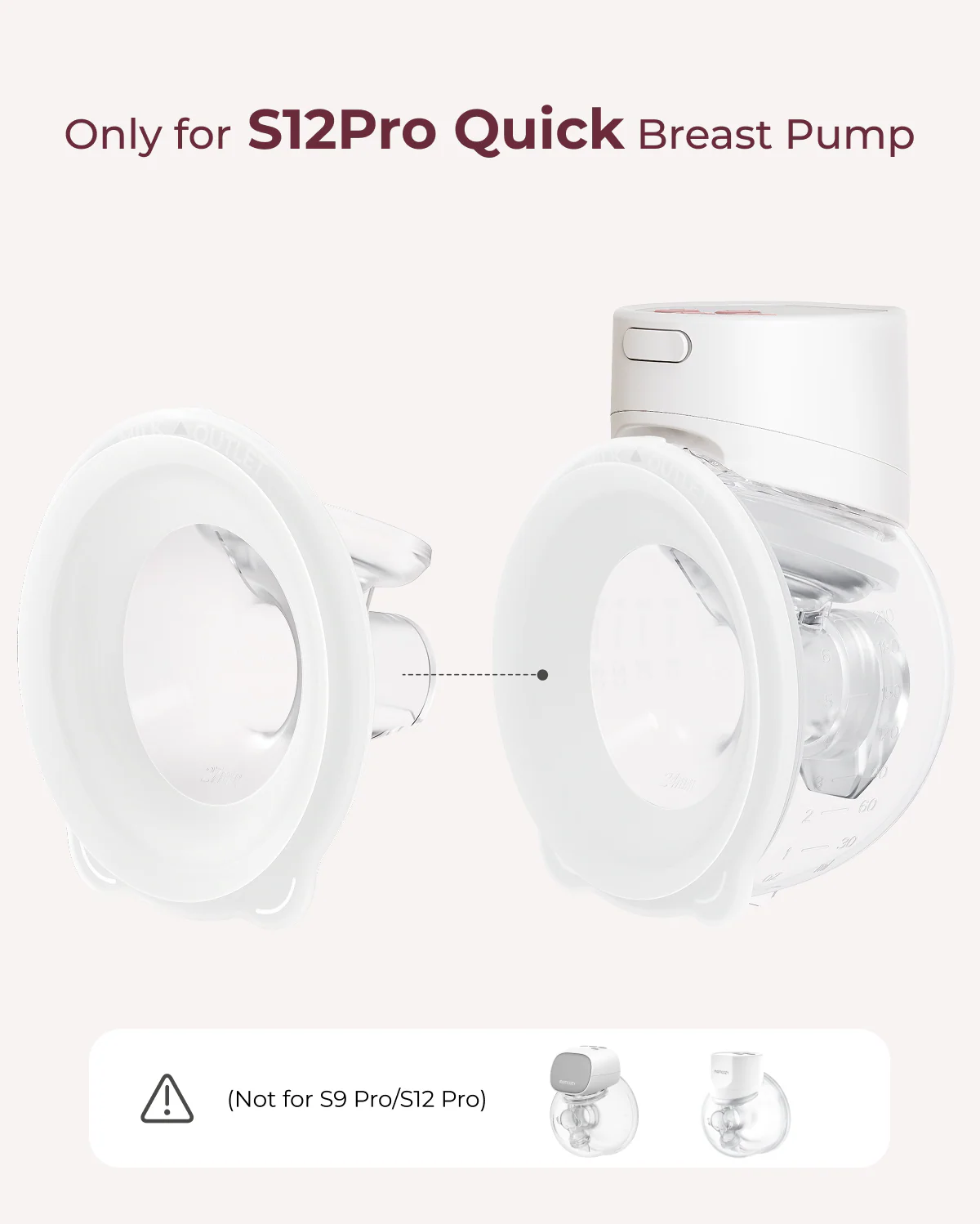 S12 Pro Quick Breast Pump Replacement Parts - Image 11