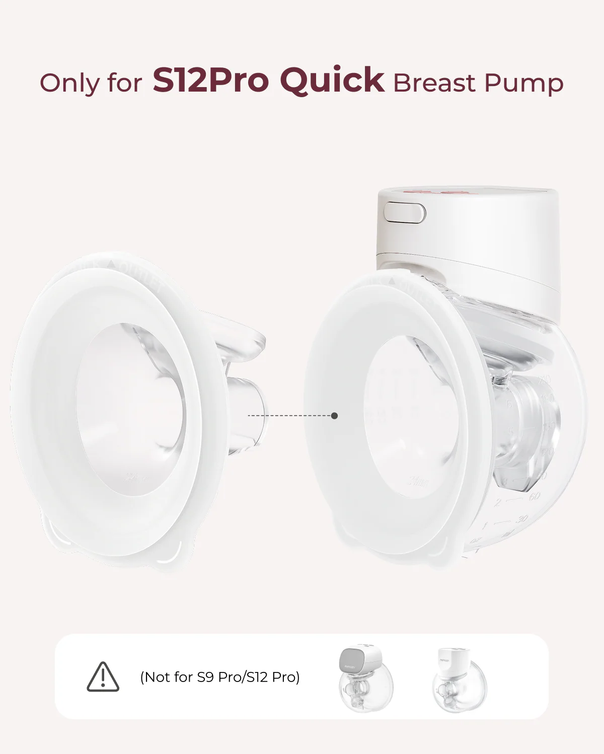 S12 Pro Quick Breast Pump Replacement Parts - Image 4