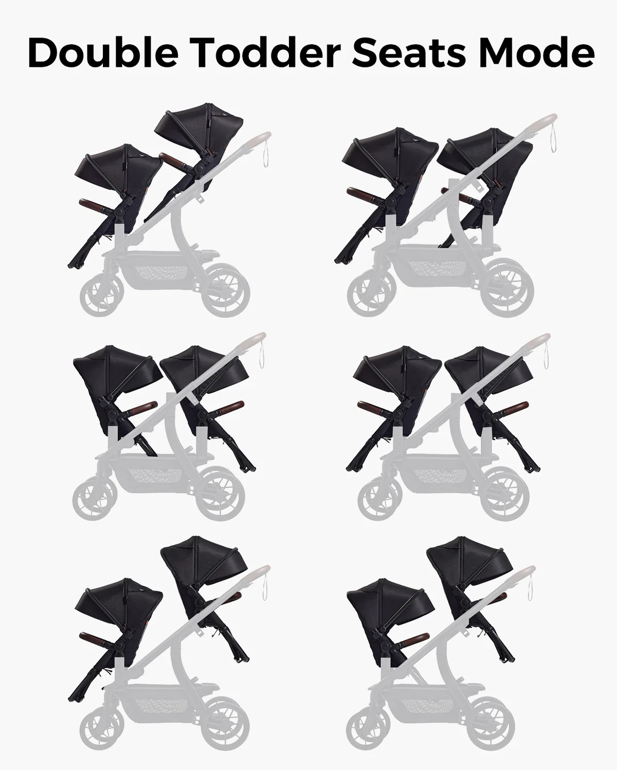 Toddler Seat for Momcozy ChangeGo Baby Stroller - Image 5
