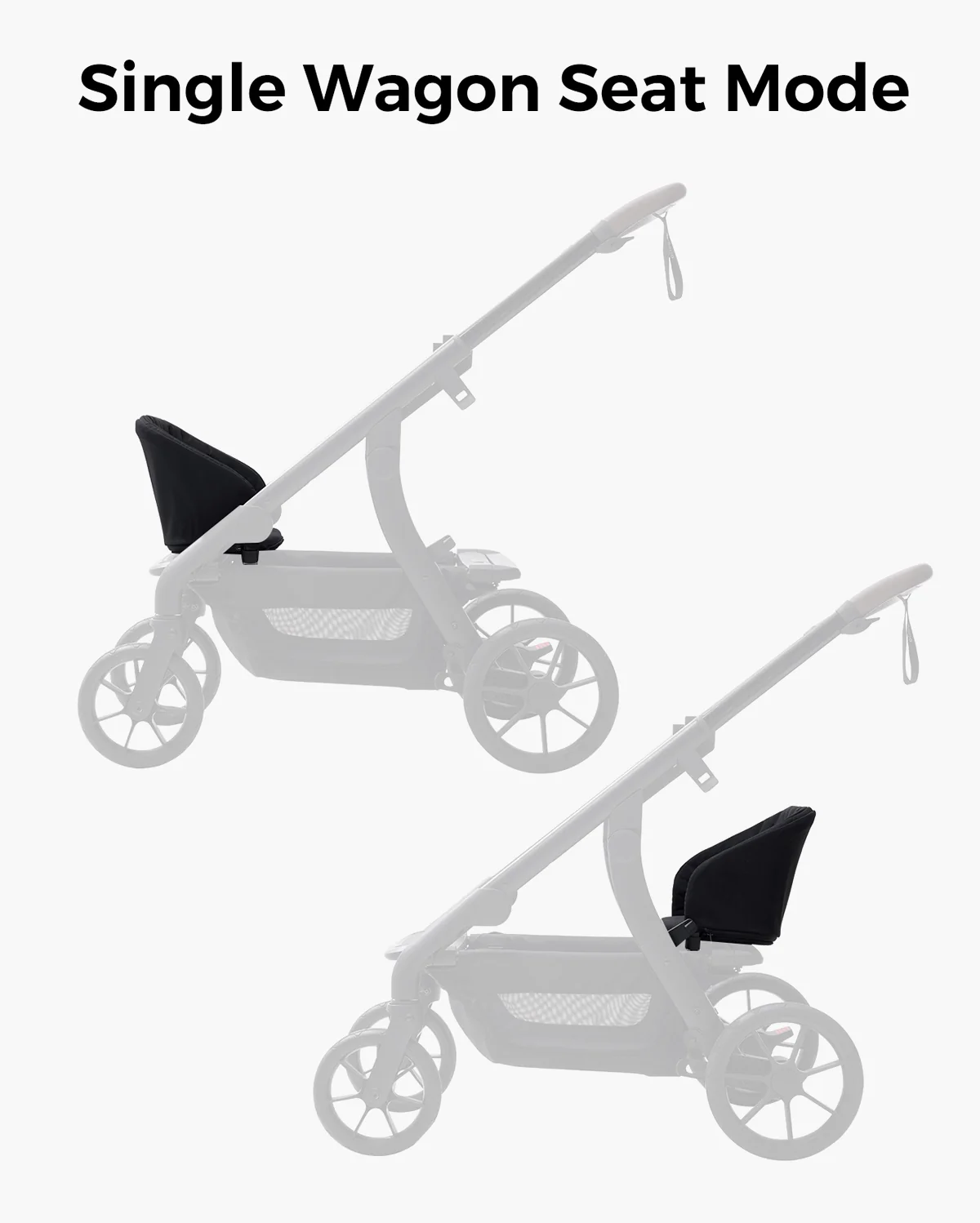 Wagon Backrest for Momcozy ChangeGo Baby Stroller - Image 6