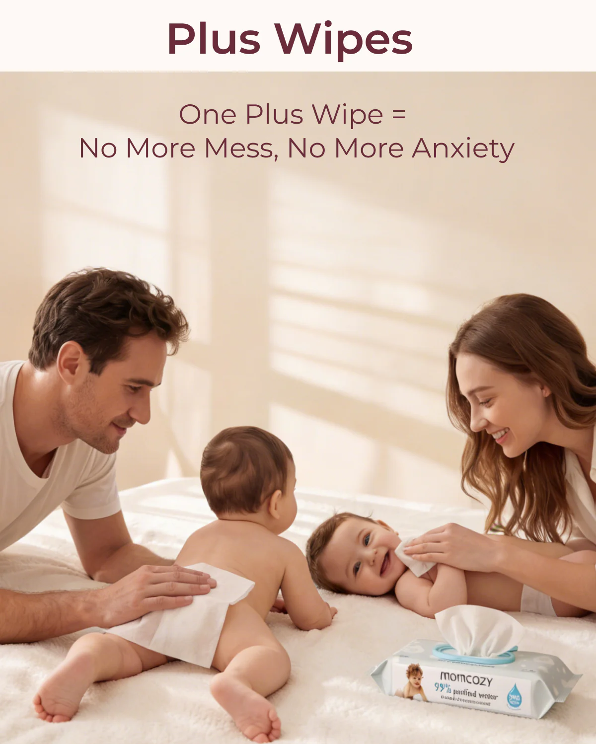 99% Water Baby Wipes - Higher Level of Purity - Image 2